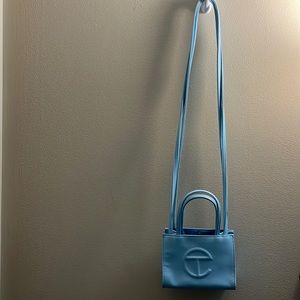 Blue Telfar Small Shopping Bag